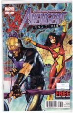 Avengers Vol. 4 #33, featuring the "End Times" story arc.