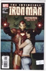 The Invincible Iron Man #5, part 5 of the "Extremis" storyline.