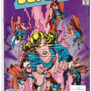 Vintage The Daring New Adventures of Supergirl #12, published by DC Comics in October 1983.