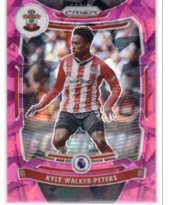 2021-22 Panini Prizm Premier League Kyle Walker-Peters (#109) soccer trading card.