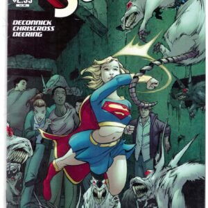 Supergirl (2005-2011) #66, featuring the character Supergirl battling monsters in a dark setting.