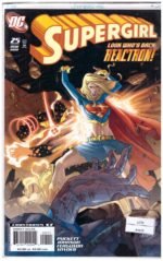 Supergirl (Volume 5) #25, titled "Boom," published by DC Comics in March 2008.