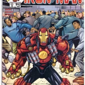 Iron Man #43, published by Marvel Comics with a cover date of August 2001.