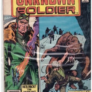 Vintage Unknown Soldier #251, a war comic book published by DC Comics in May 1981.
