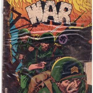 Charlton Comics "War" comic book, specifically issue #45 published in 1984.
