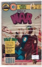 Vintage War #3, a vintage comic book published by Charlton Comics in 1975.