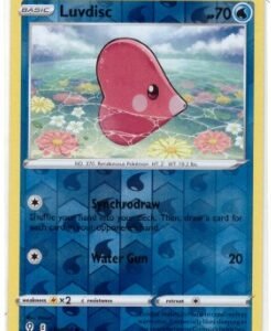Luvdisc card from the Evolving Skies expansion set (number 039/203).It is a Reverse Holofoil variant