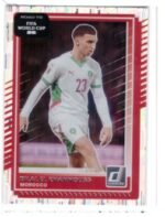 Moroccan footballer Bilal El Khannouss 2026 Panini Donruss Road to FIFA World Cup set.