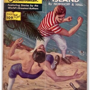 Classics Illustrated #109, featuring the story Pitcairn's Island by Nordhoff & Hall.1953
