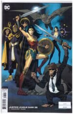 Justice League Dark #28 featuring a variant cover by artist Kevin Nowlan.