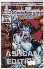 The Chromium Man #1 Ashcan Edition published by Triumphant Comics in 1993.