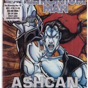 The Chromium Man #1 Ashcan Edition published by Triumphant Comics in 1993.