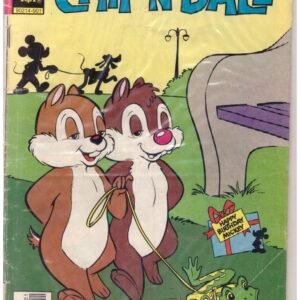 vintage "Chip 'n Dale" comic book published by Gold Key Comics, likely dating from the 1960s or 1970s.