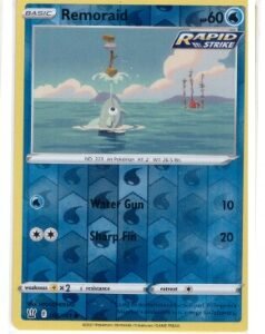 Remoraid 36/163 Reverse Holofoil card from the Battle Styles expansion.