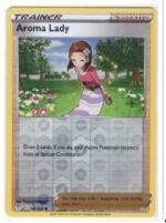 Aroma Lady Supporter card from the Evolving Skies expansion.