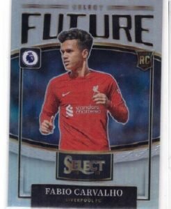 2022-23 Panini Select Premier League trading card featuring Fábio Carvalho.