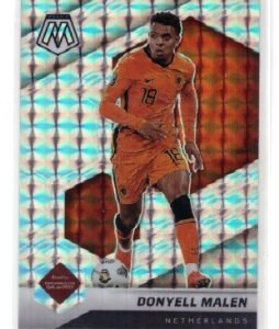 2021-22 Panini Mosaic FIFA Road to World Cup Donyell Malen #173 soccer trading card.