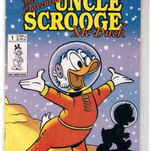 The Adventurous Uncle Scrooge McDuck #1 comic book, published by Gladstone in January 1998