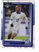 This card is a 2026 Panini Donruss Road to FIFA World Cup featuring Randal Kolo Muani for France.