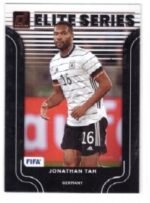 2022-23 Panini Donruss FIFA Soccer Elite Series trading card featuring German defender Jonathan Tah, numbered #16