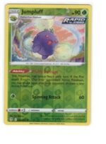 Jumpluff card from the Pokémon TCG: Evolving Skies expansion, numbered 004/203.Reverse Holo