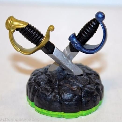 Ghost Pirate Swords magic item figure from the Skylanders Spyro's Adventure game. 15