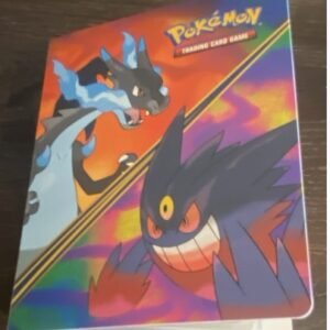 Mini Pokemon Album of 30 Mixed cards including Holo