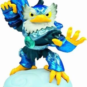 Skylanders-Giants-LightCore-Jet-Vac-figure-featuring-a-unique-wingless-eagle-design.-