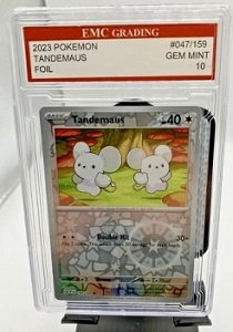 TANDEMAUS 2023 Holo FOIL #47 159 Pokemon Card GRADED 10 TCG RARE